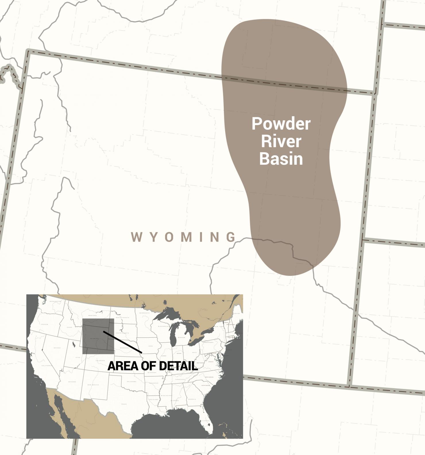 Powder River Map